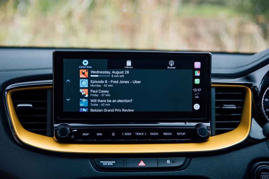 Детали интерьера Kia XCeed First Edition 2019 года  (UK) (фото 81 из 103)